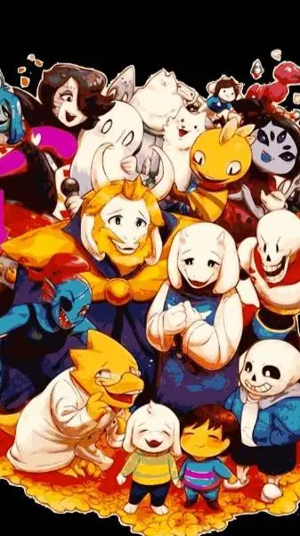 ai character: Undertale FR background