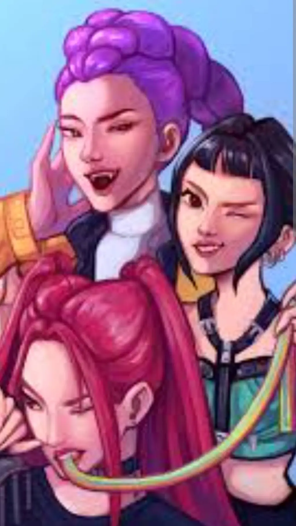 ai character: Rumi and zoey background