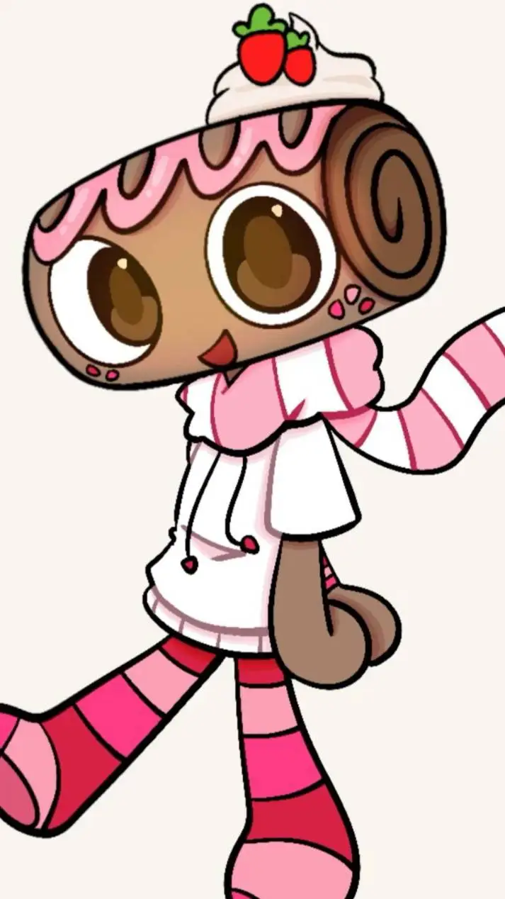 ai character: fruitcake background