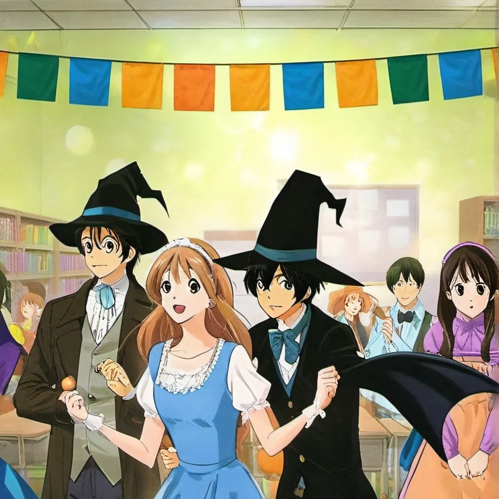 chat with ai character: Halloween Party