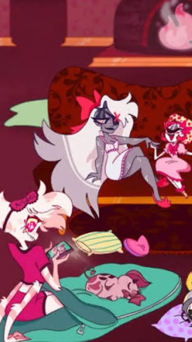 ai character: (HH) Hazbin Hotel  background