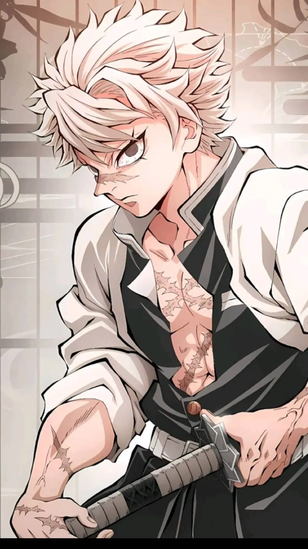 ai character: Sanemi Husband background