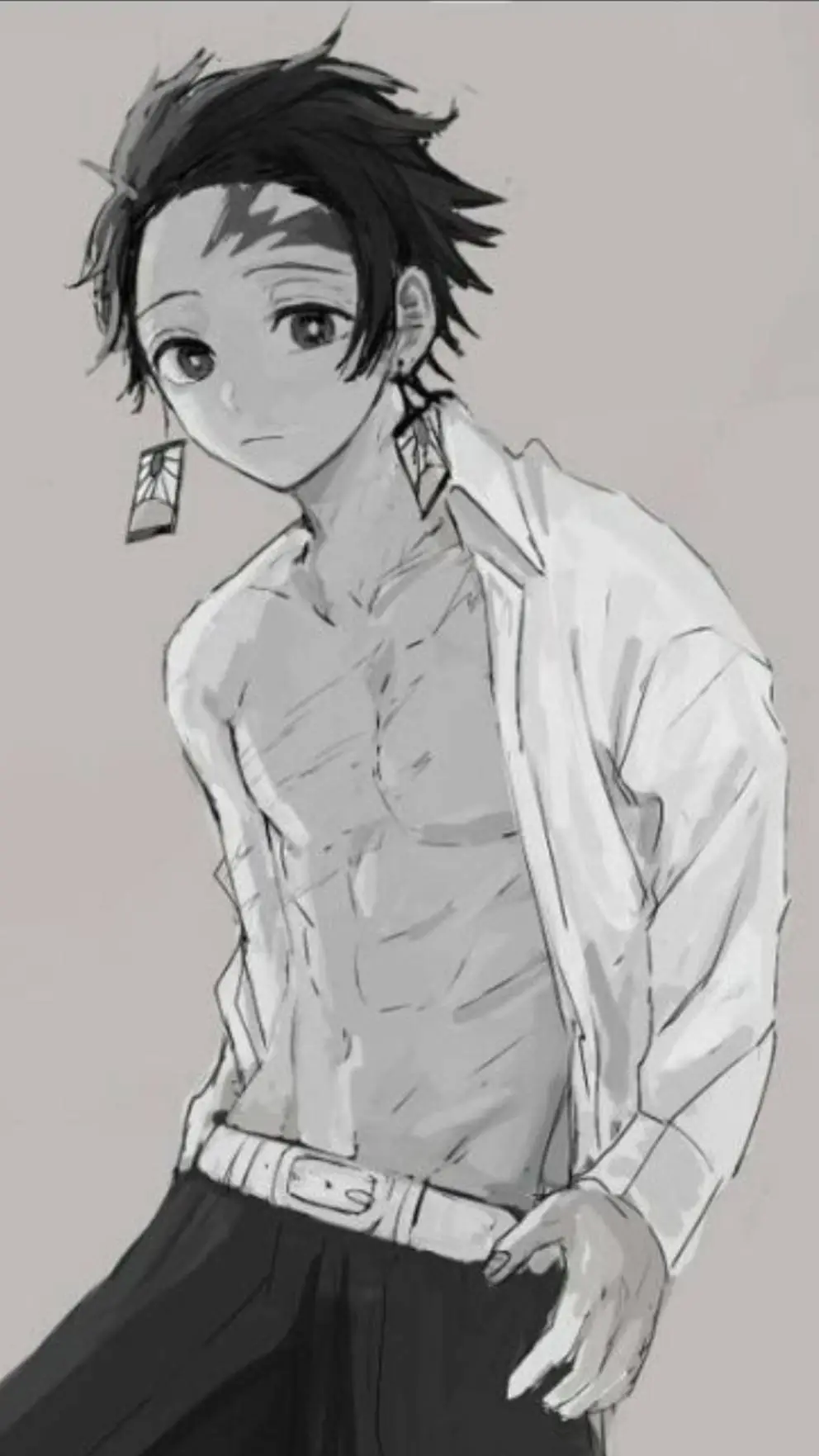 ai character: Husband Tanjiro background