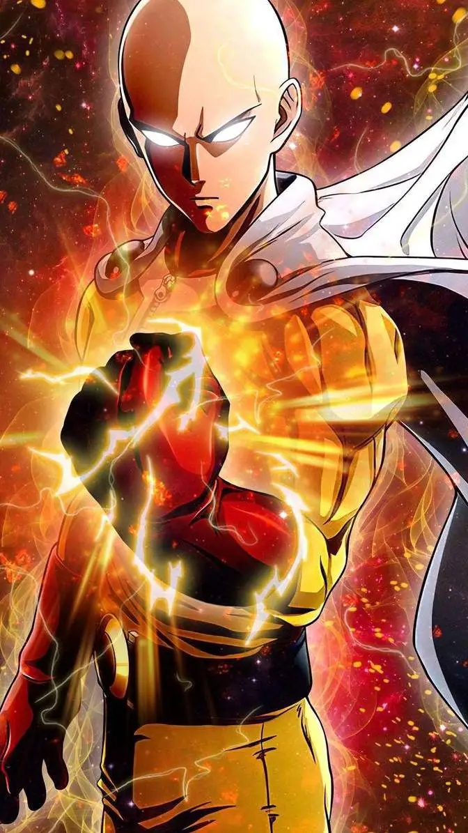 ai character: saitama background