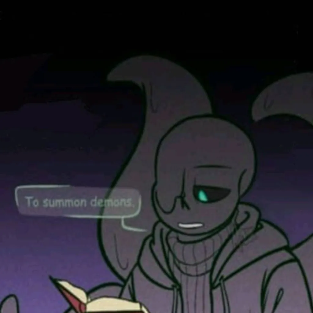 chat with ai character: Nightmare Sans