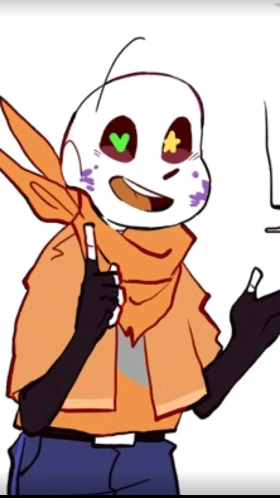 ai character: Slash Sans⚡ background