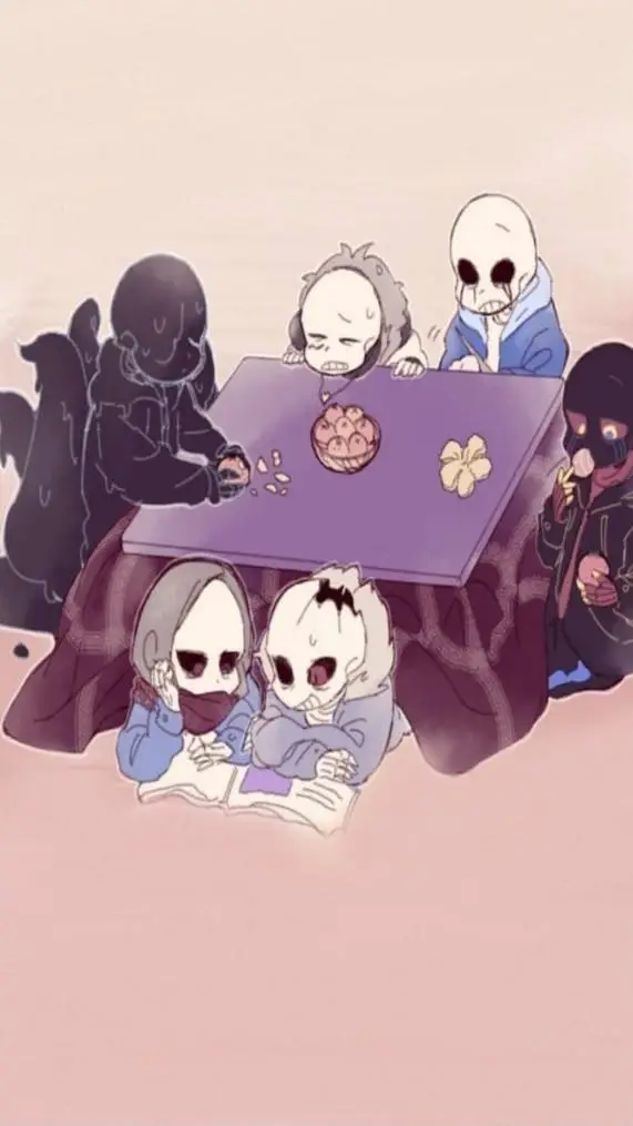 ai character: Bad sans 🩸 background