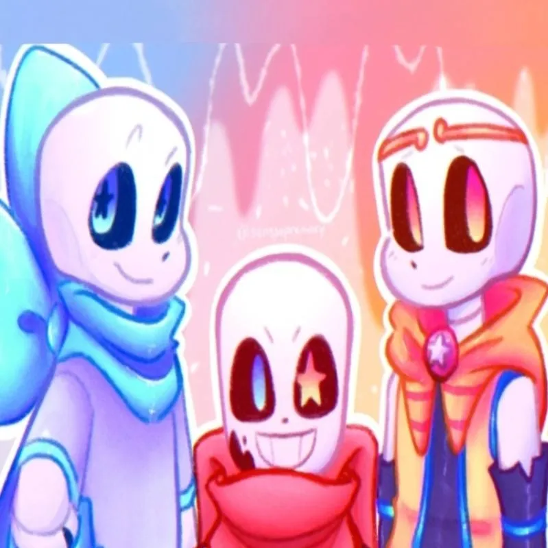 chat with ai character: Stars sans✨💛🩷🩵