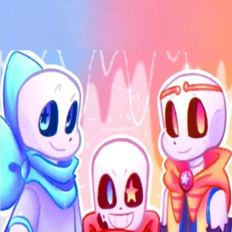 chat with ai character: Stars Sans✨💛🩷🩵