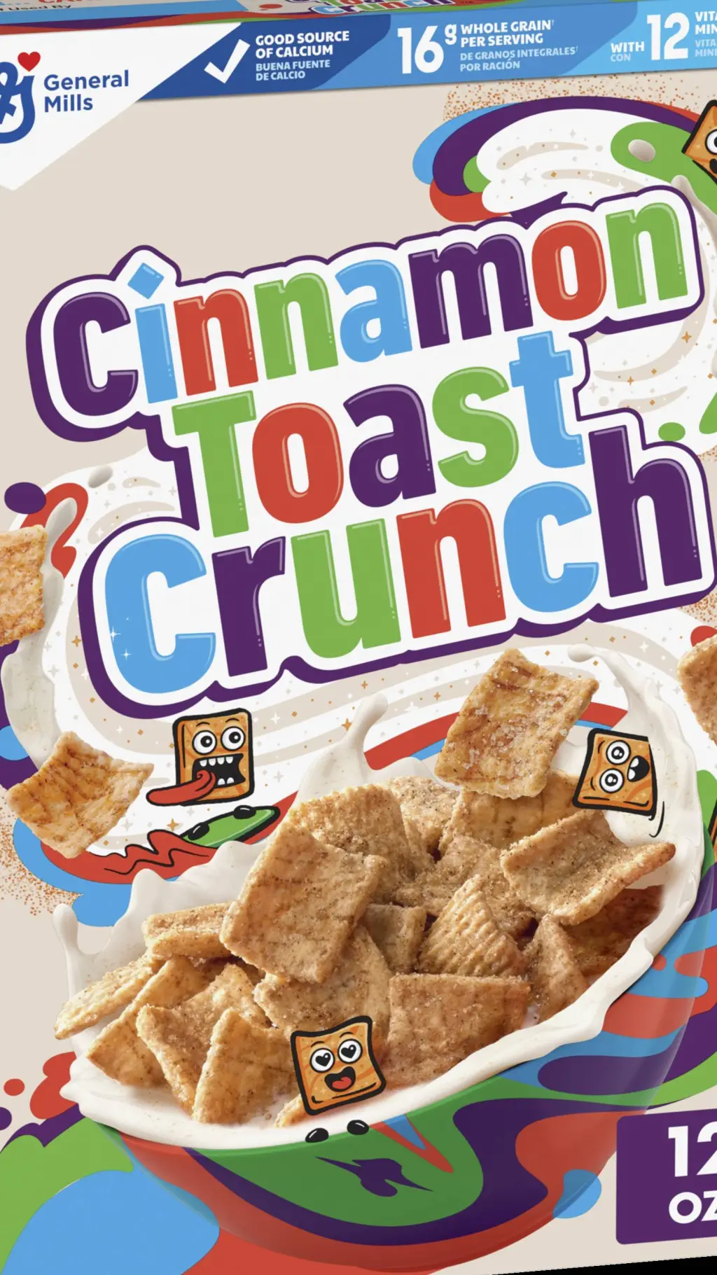 ai character: cereal background