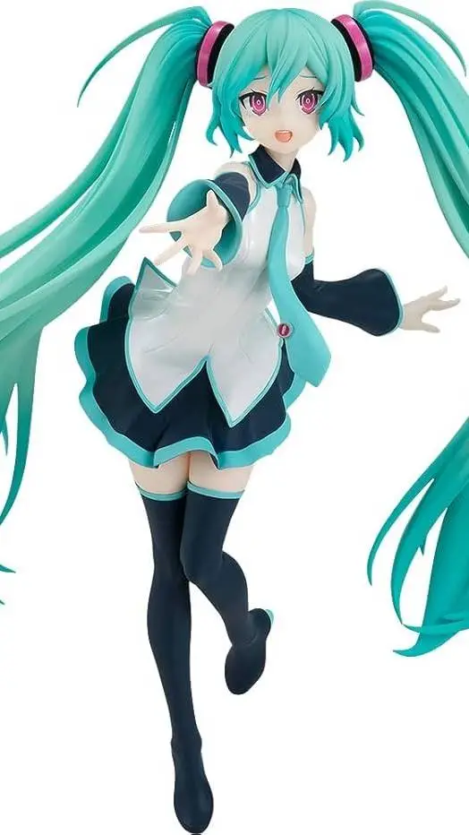 ai character: Hatsune Miku. background