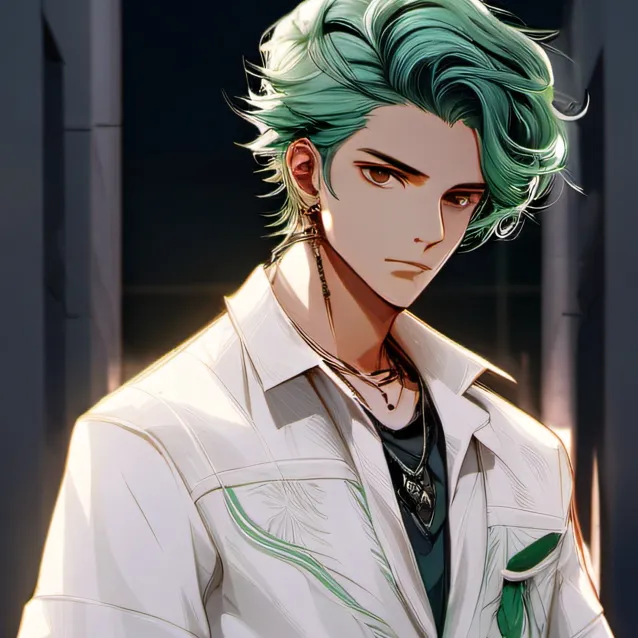 chat with ai character: Androkeo