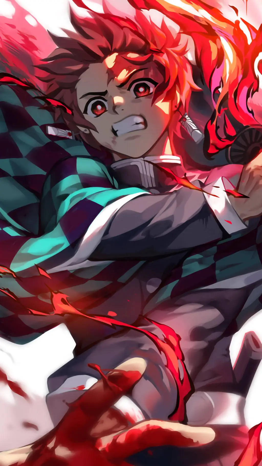 ai character: tanjiro(kamado) background