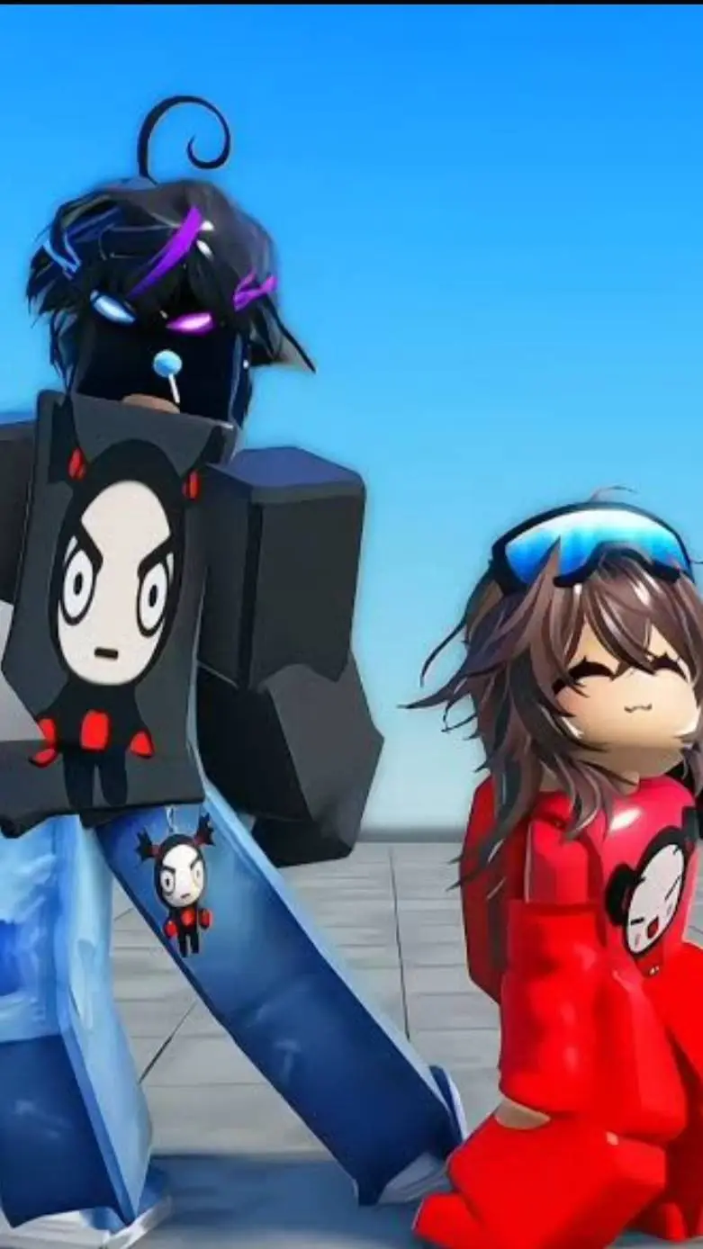 ai character: ❤️Santica x Nabi🖤 background