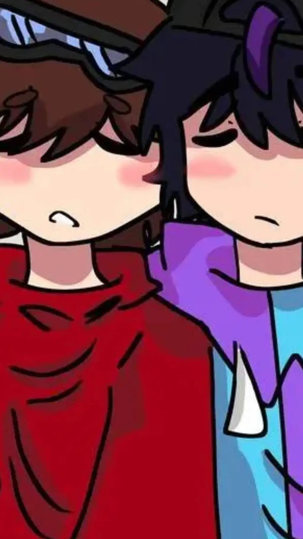 ai character: 💜Nabriel x santi❤️ background