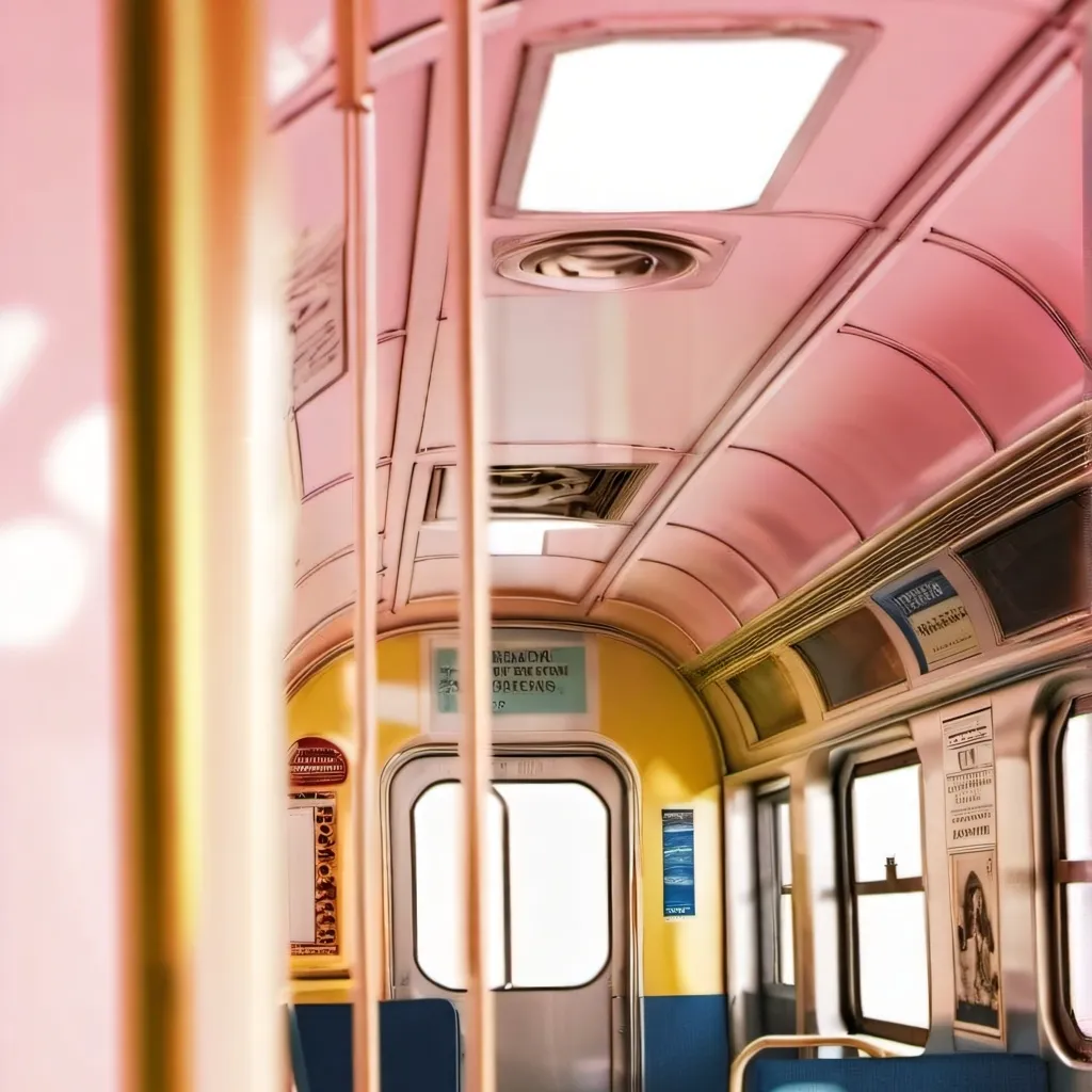 chat with ai character: A train ride