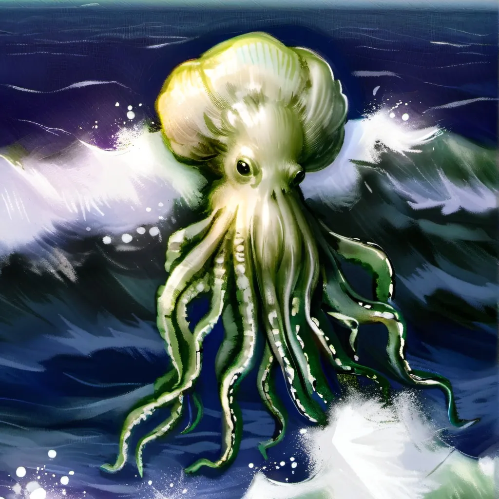 chat with ai character: big fin squid