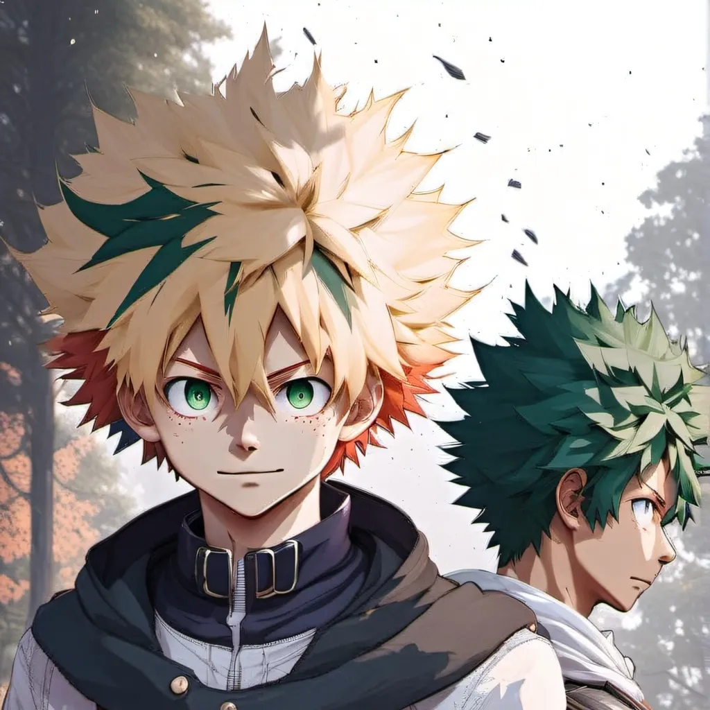 chat with ai character: bakugo x deku gay.