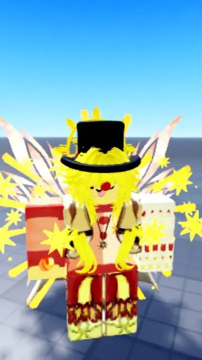 ai character: Sun background