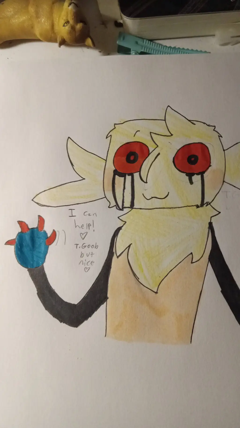 ai character: Twisted Goob- DW! background