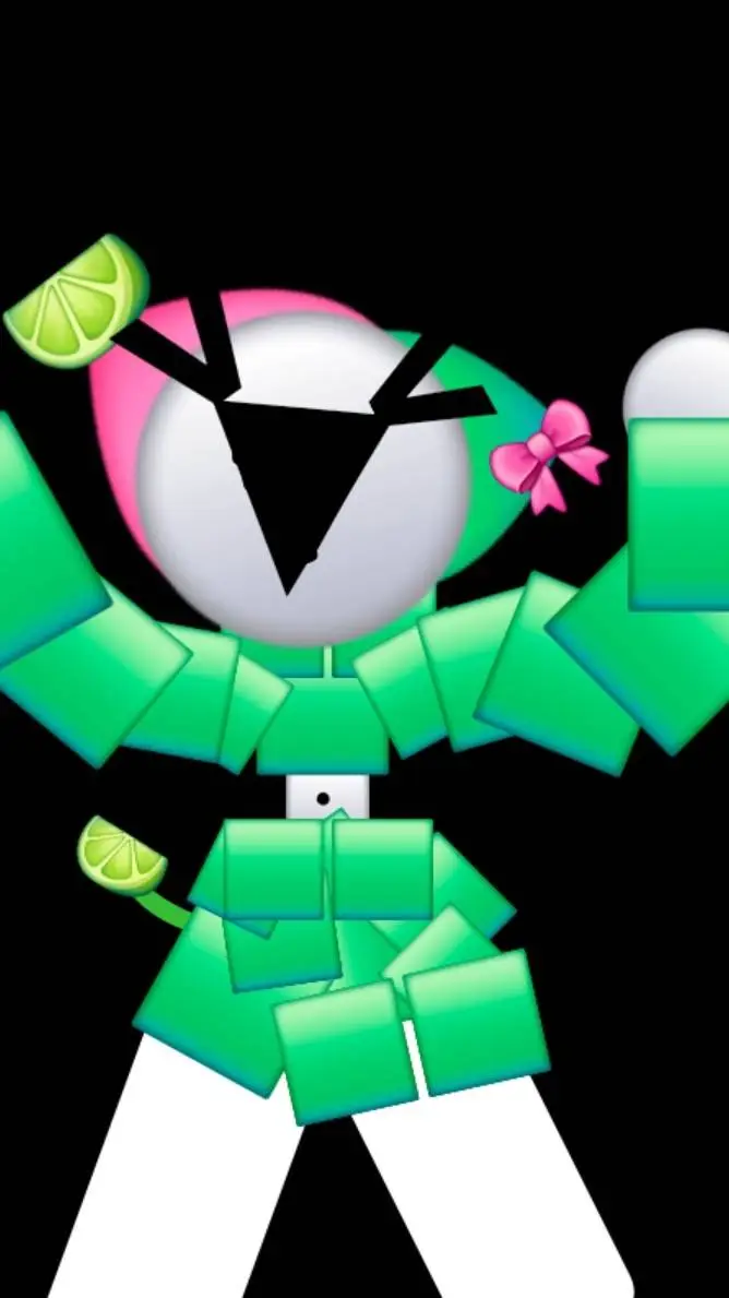 ai character: my oc minty background