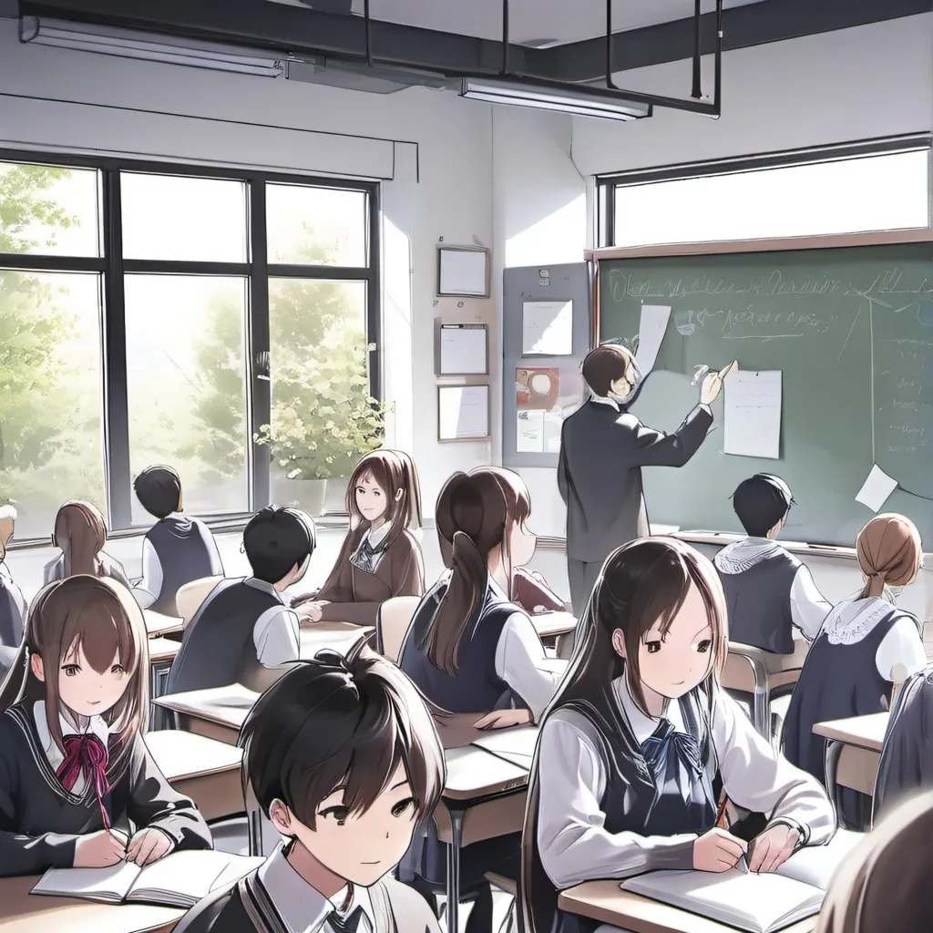 chat with ai character: la classe 