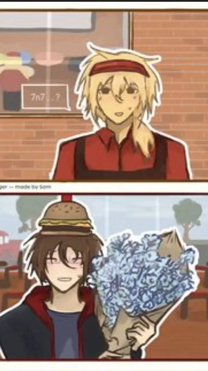 ai character: 007n7 x Elliot  background