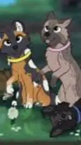 ai character: Spotted/Chestnut background
