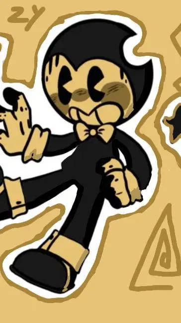 ai character: ✒️Bendy✒️ background