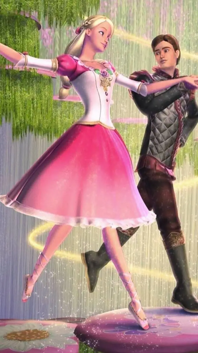 ai character: Barbie 12 princess background