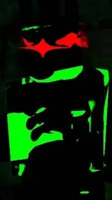 ai character: 1x1x1x1 background