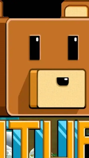 ai character: Super bear movie background