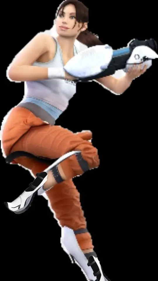 ai character: Chell background