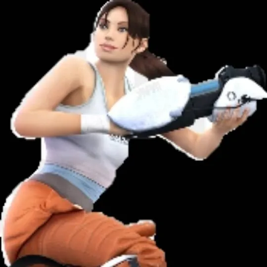chat with ai character: Chell