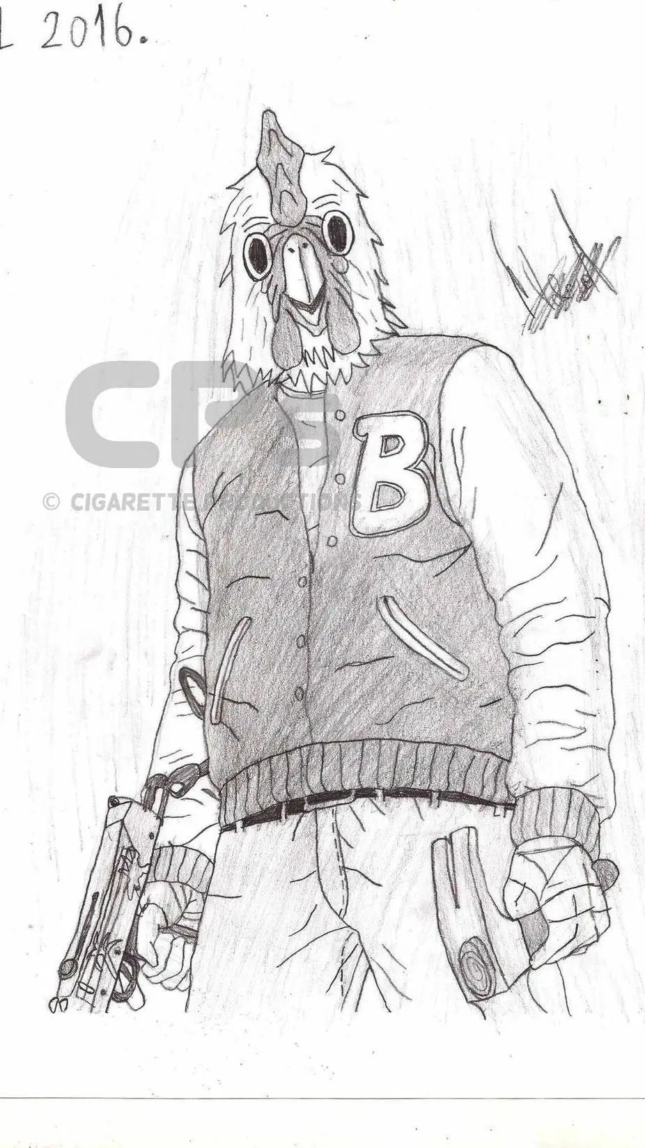 ai character: Jacket background