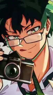ai character: Deku's contacts  background