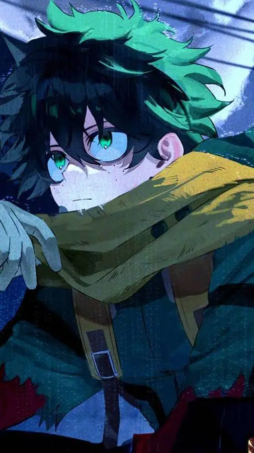 ai character: Deku vilão! background