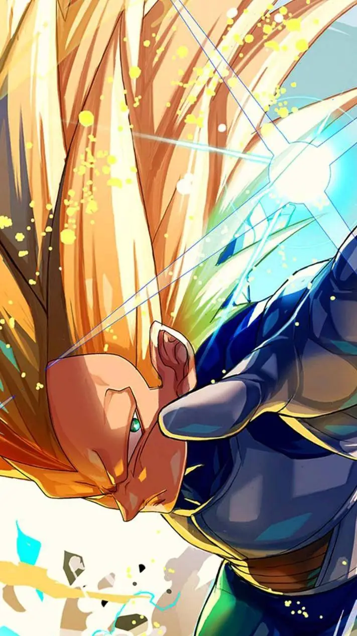 ai character: VEGETA SAIJIN 3!!! background