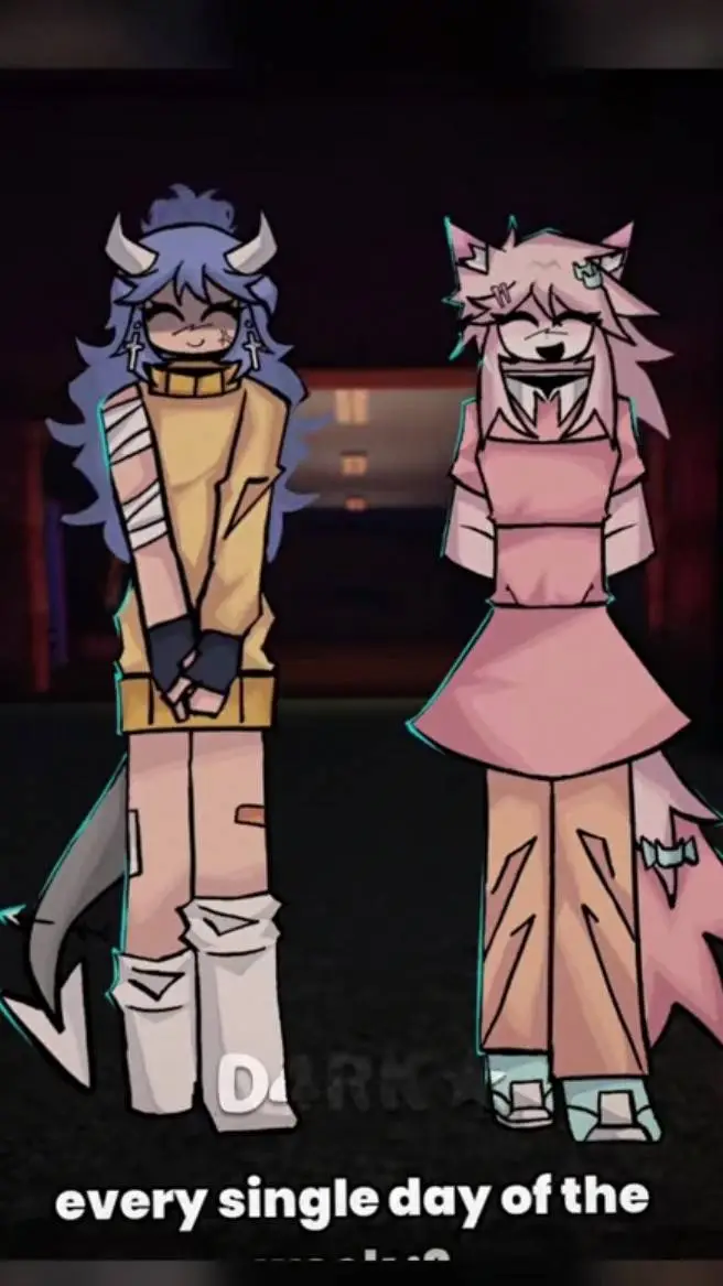 ai character: Mandy and Dark!  background