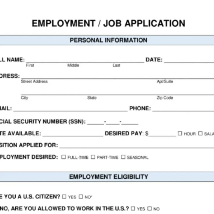 chat with ai character: Job application 