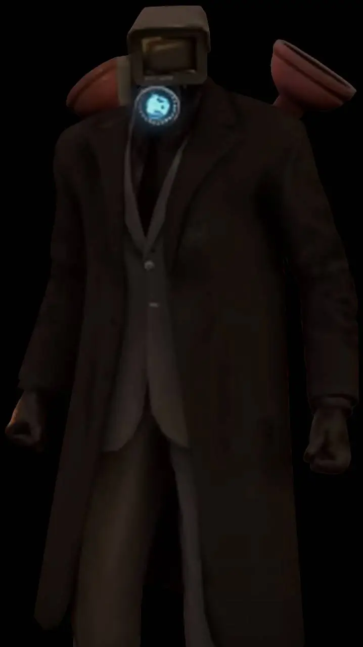 ai character: plunger cameraman  background