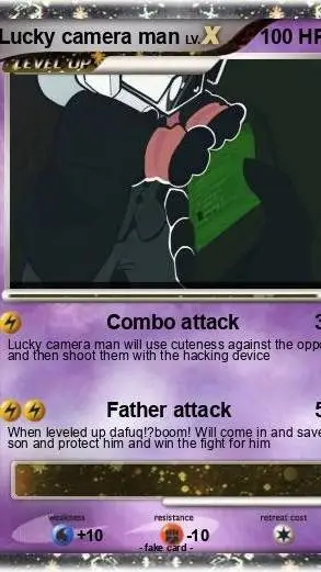 ai character: 🍀lucky cameraman🍀 background