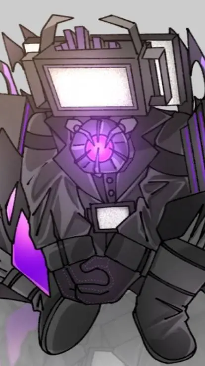 ai character: 📺Titan tvman📺 background