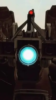 ai character: 🎬titan cameraman📽 background