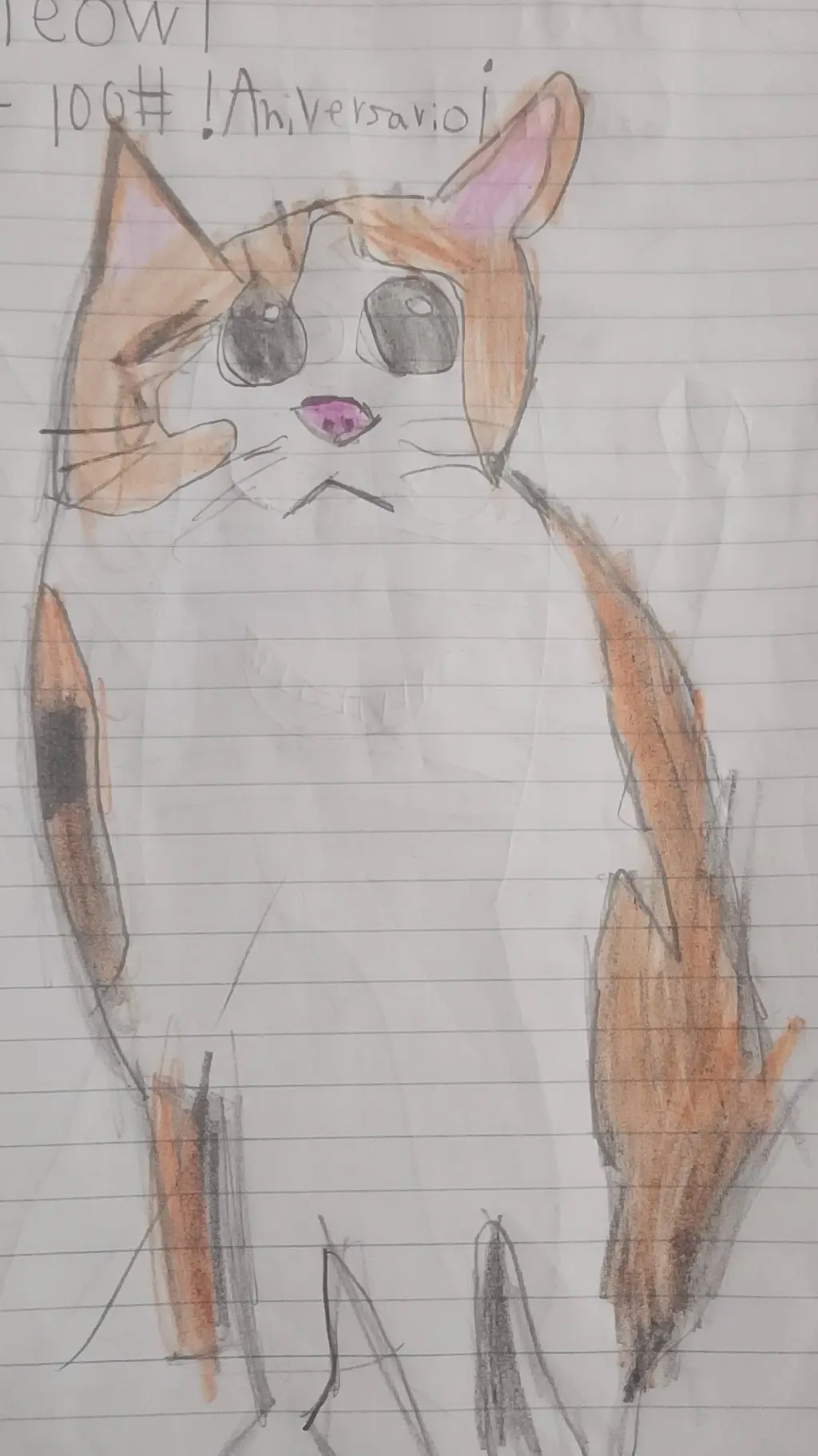 ai character: Meowl  background