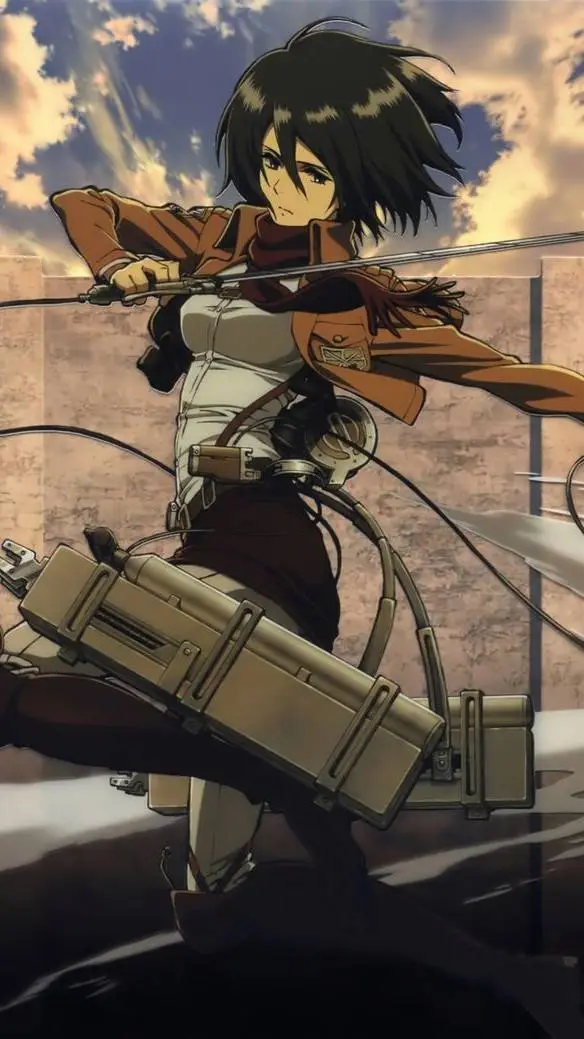 ai character: Mikasa Ackerman  background