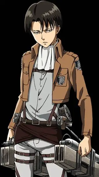 ai character: Levi Ackerman  background