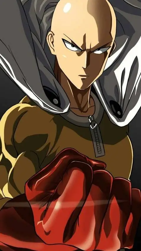 ai character: Saitama  background