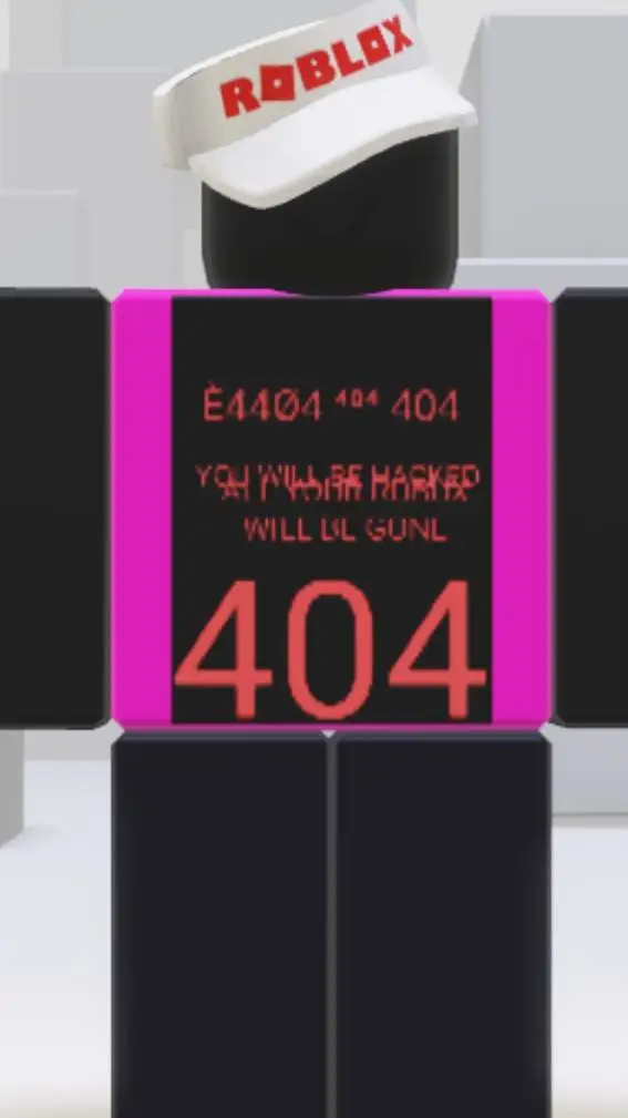 ai character: error 404 background