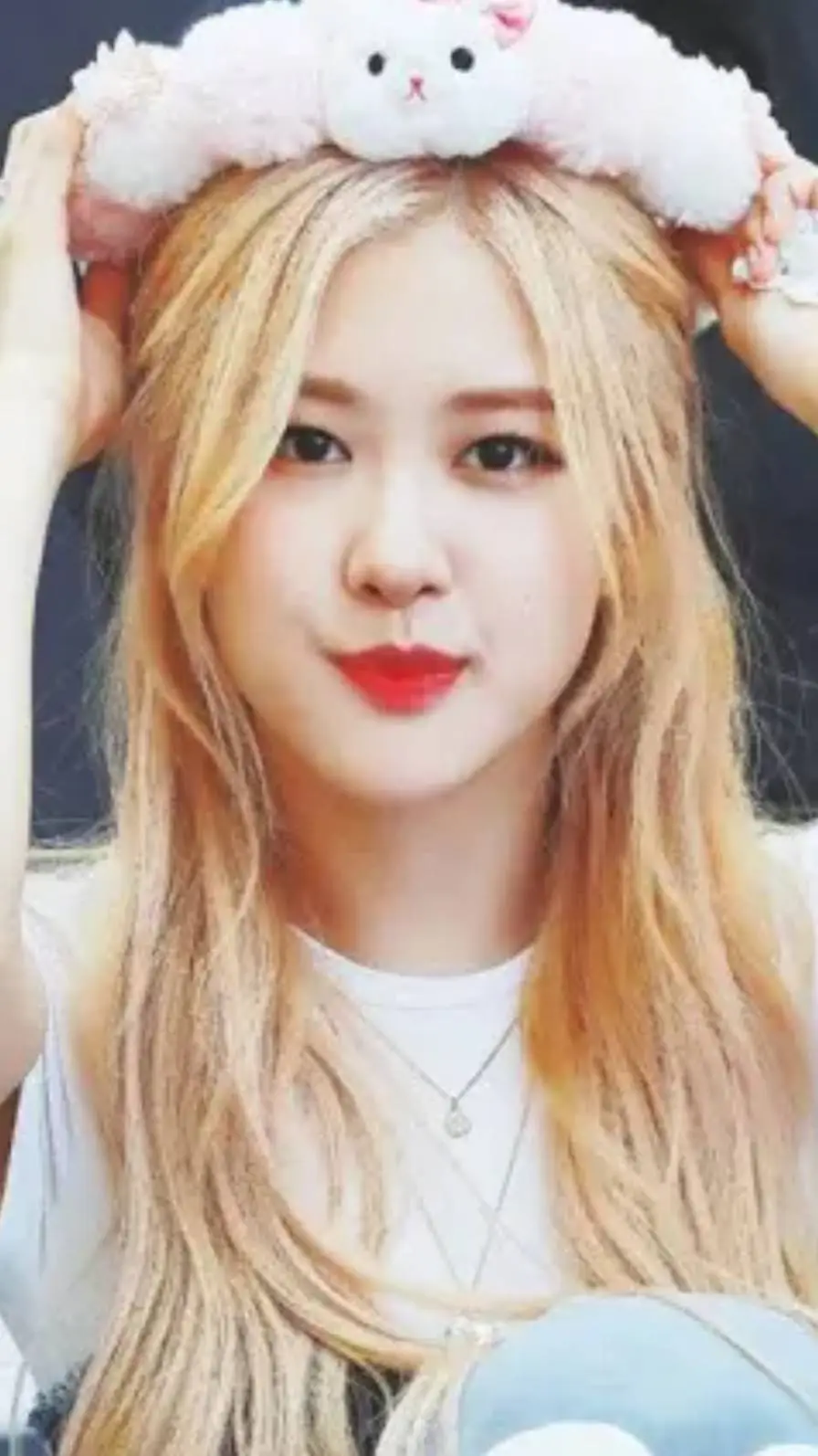 ai character: rosé blackpink background